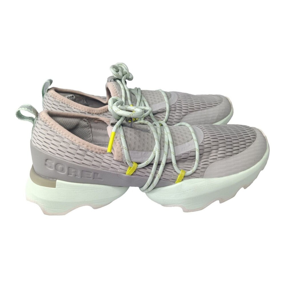 Sorel Kinetic Impact Sneakers Women's 9.5 M Shoes Dove~Sea Salt - Picture 3 of 10